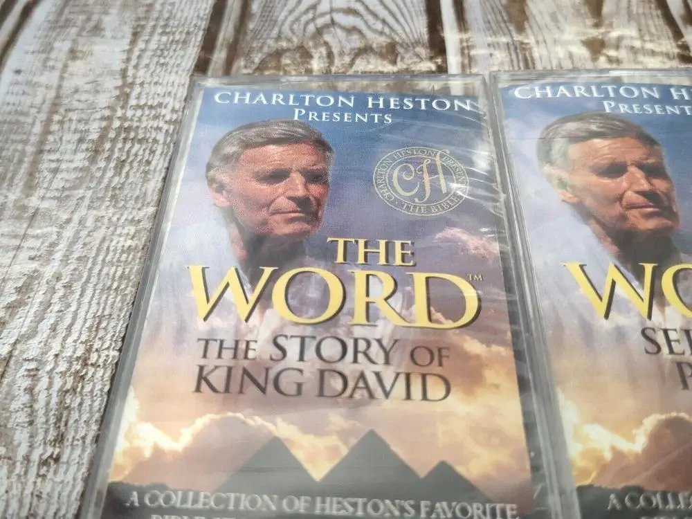 Charlton Heston presents The Word Selected Psalms The story of King David set 3 - Picture 7 of 9